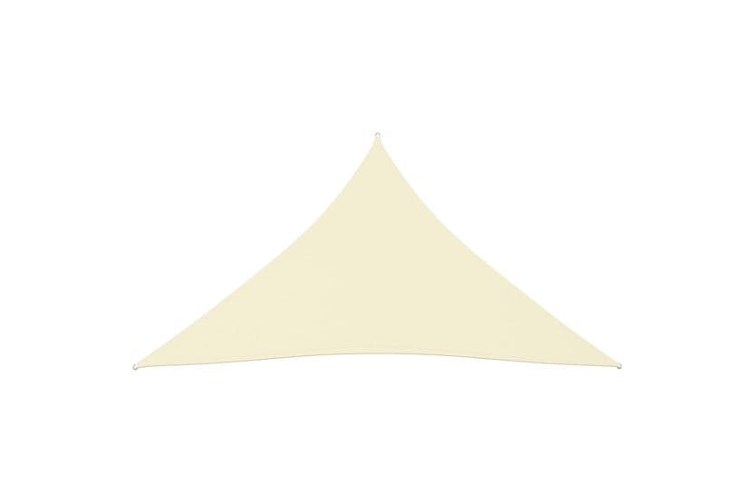 Vidaxl 135231 Sunshade Sail Oxford Fabric Triangular 4x4x4 M Cream