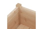 Vidaxl 810779 Garden Planter 31x31x70 Cm Solid Pinewood