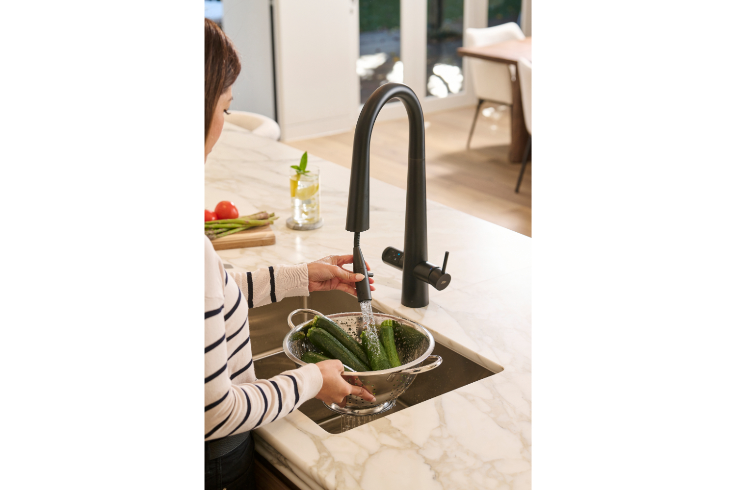Zip Water HydroTap G5 Celsius Plus Pull-Out All in One Boiling Chilled Sparkling Hot & Cold Tap | Matt Black
