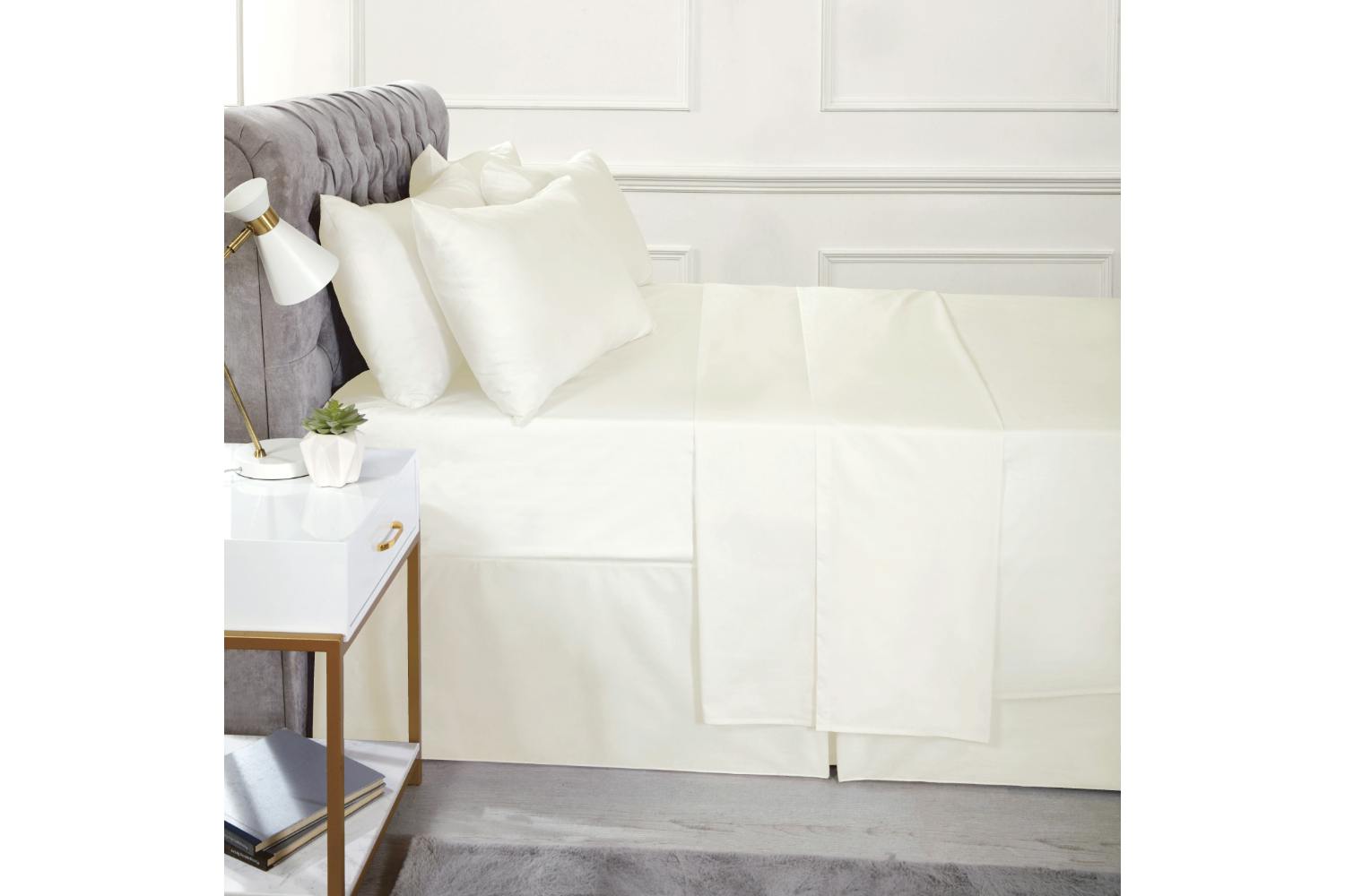 The Linen Room Duvet Set + Fitted Sheet | King | 2 Pieces