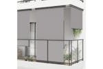 Vidaxl Balcony Side Awning 145x250 Cm Grey