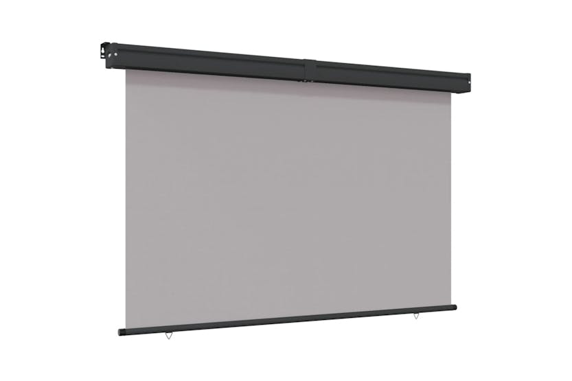 Vidaxl Balcony Side Awning 145x250 Cm Grey