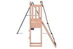 Vidaxl 3155952 Playhouse With Climbing Wall Swings Solid Wood Douglas