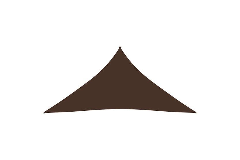 Vidaxl 135839 Sunshade Sail Oxford Fabric Triangular 4x5x5 M Brown