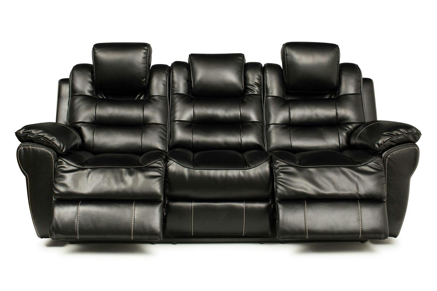 Baxter 3 Seater Twin Electric Recliner Black Ireland Baxter 3 Seater Twin Electric Recliner