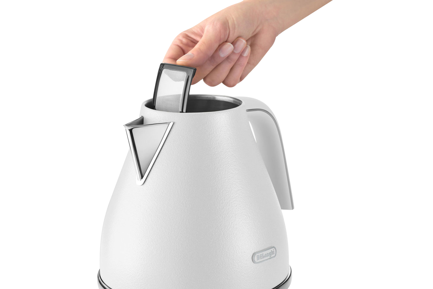 DeLonghi 1.7L Icona Elements Kettle KBOE3001.W White Ireland