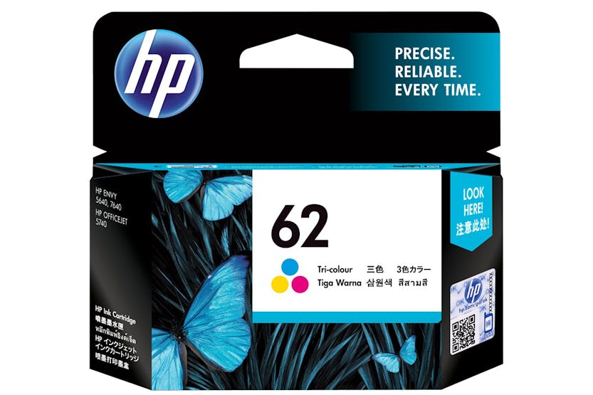 HP 62 Tri-Colour Ink