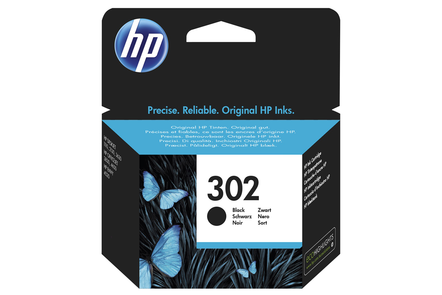 HP 302 Black Ink
