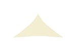 Vidaxl 135233 Sunshade Sail Oxford Fabric Triangular 4.5x4.5x4.5 M Cream