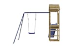 Vidaxl 3155821 Playhouse With Slide Swing Impregnated Wood Pine