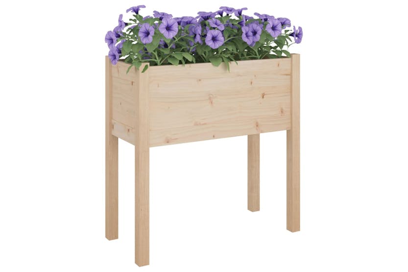 Vidaxl 810819 Garden Planter 70x31x70 Cm Solid Pinewood