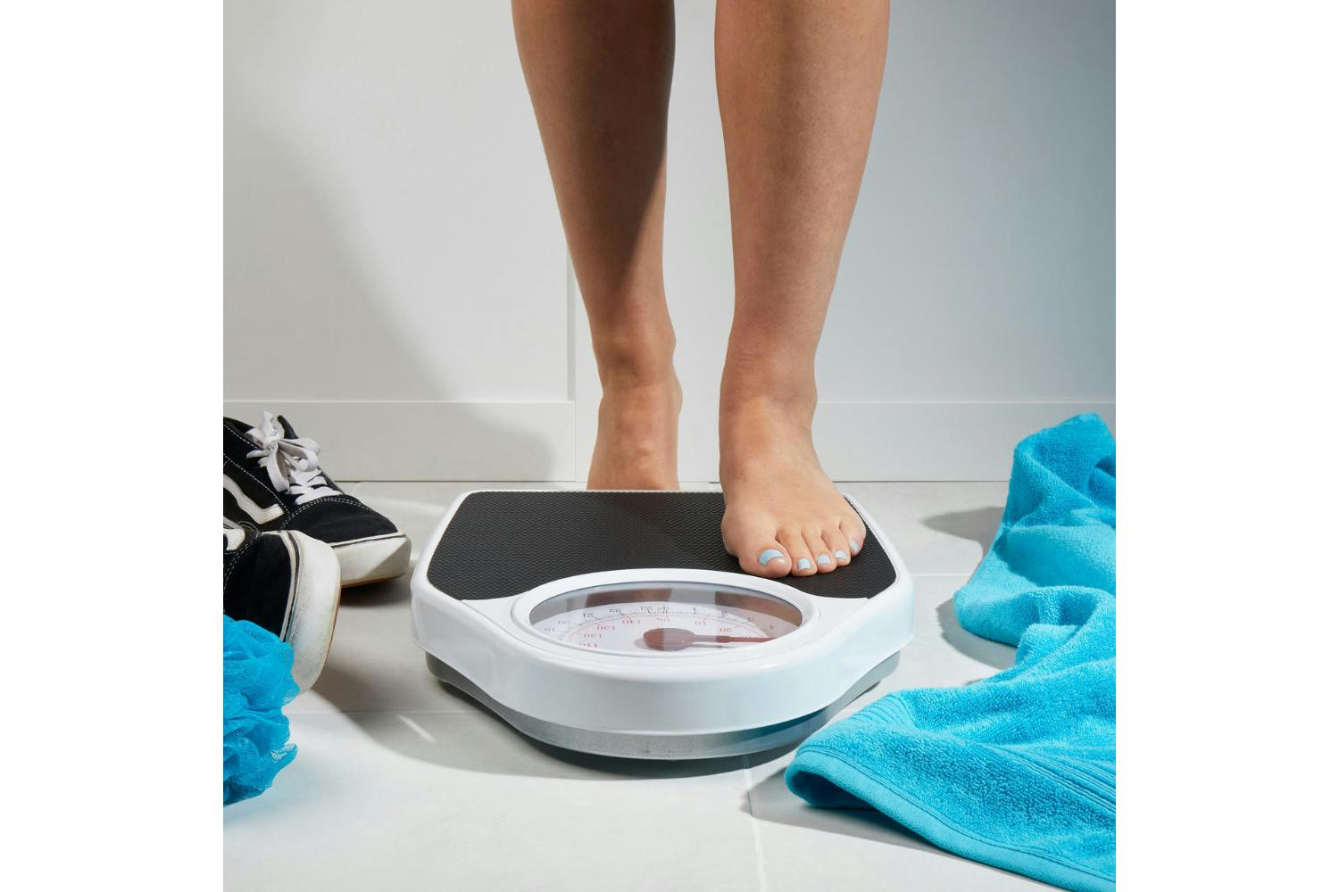 Salter Doctor Style Mechanical Bathroom Scale | White