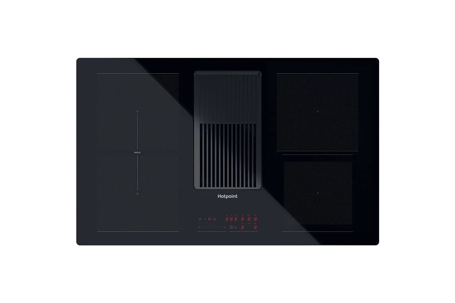 Hotpoint 83cm Built-in Vented Induction Hob | PVH92BK/FKIT