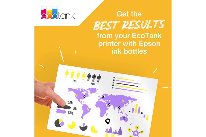 Epson 113 EcoTank Pigment Ink Bottle | Cyan