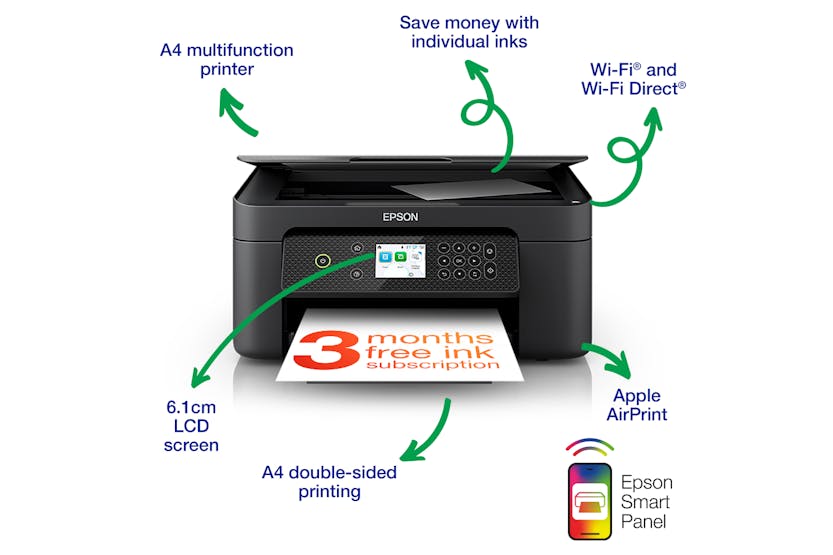 Epson Expression Home XP-4200 Multifunction Inkjet Printer | Black