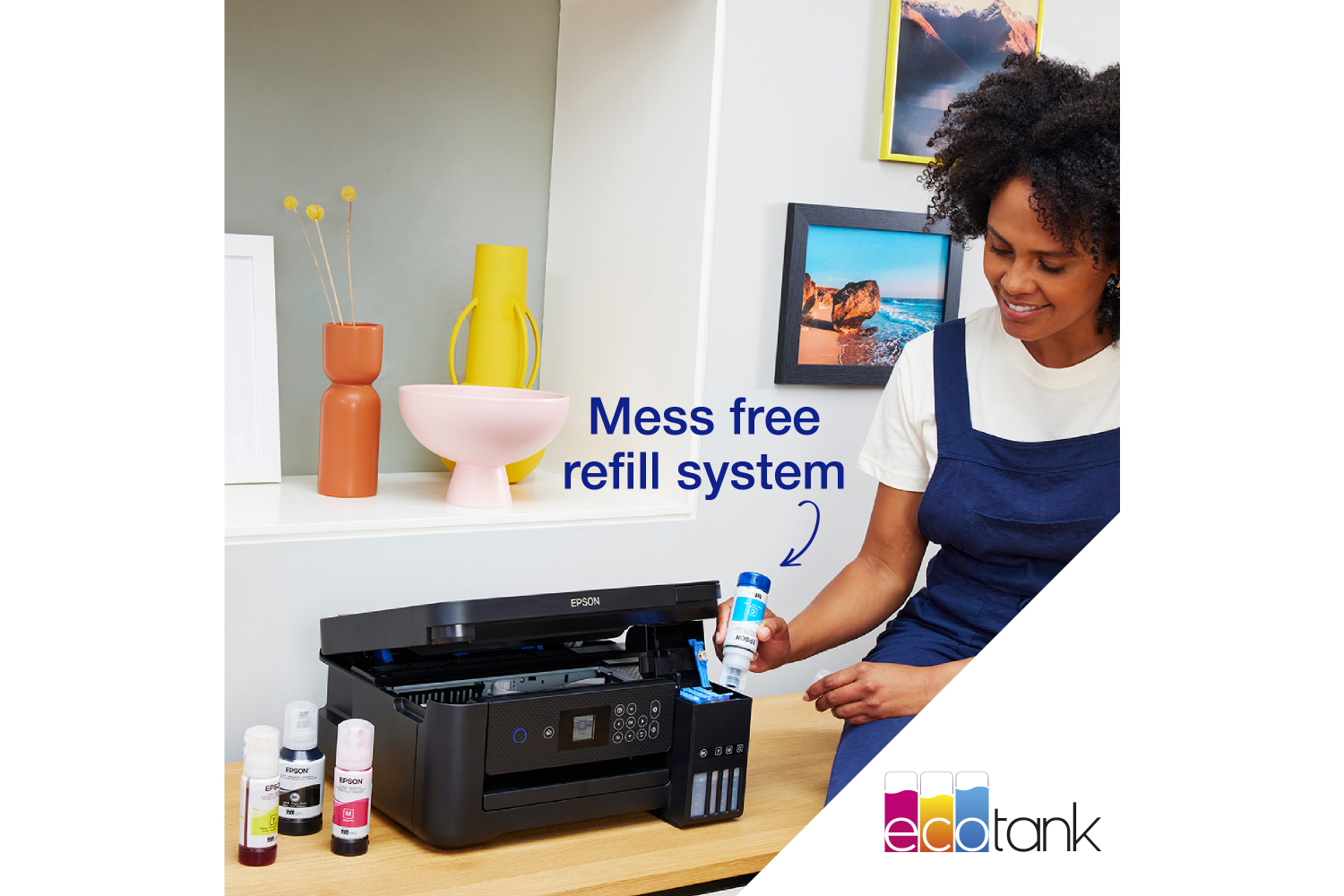 Epson EcoTank ET-2850 Multifunction Inkjet Printer | Black