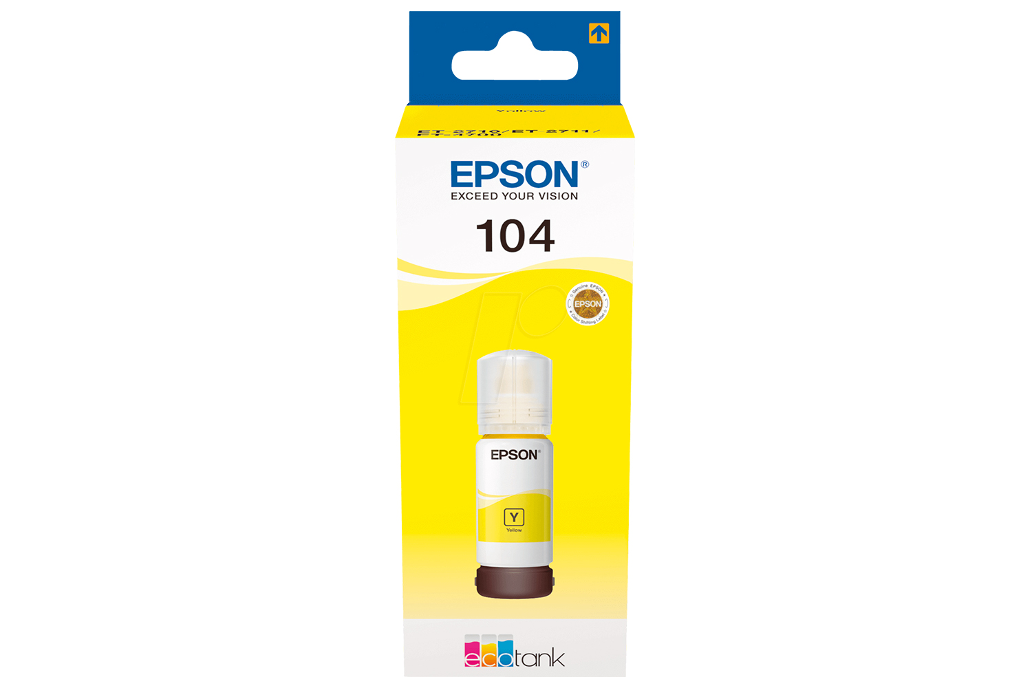 Epson 104 EcoTank Ink Bottle | Yellow