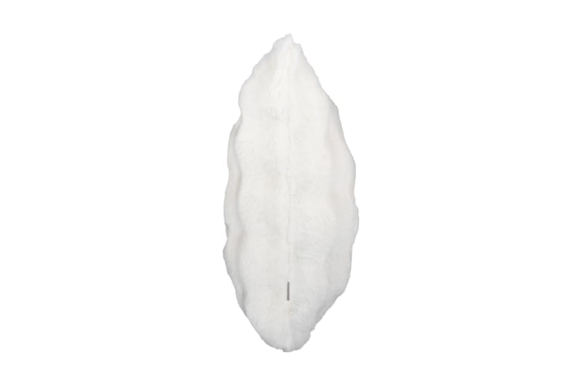 Flynn Faux Fur Cushion | Cream | 50 x 50 cm