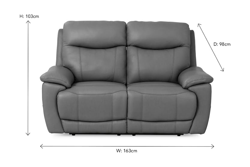 Beckham 2 Seater Sofa | Power Recliner