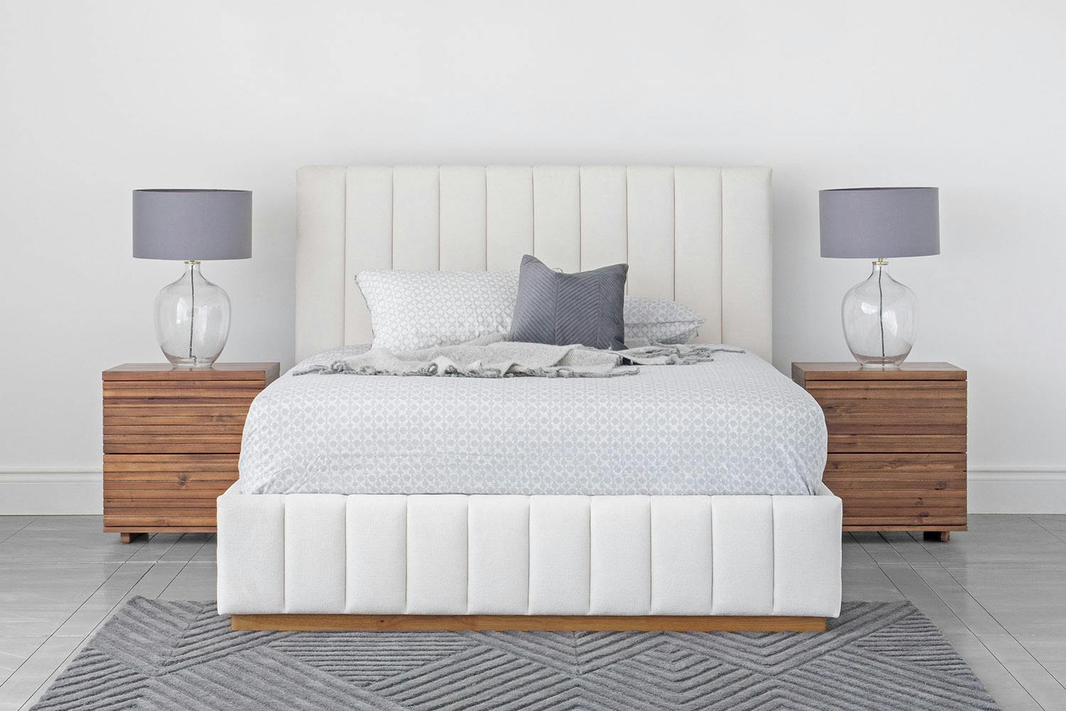 Ellie Bed Frame | Double | 4ft6 | Oatmeal