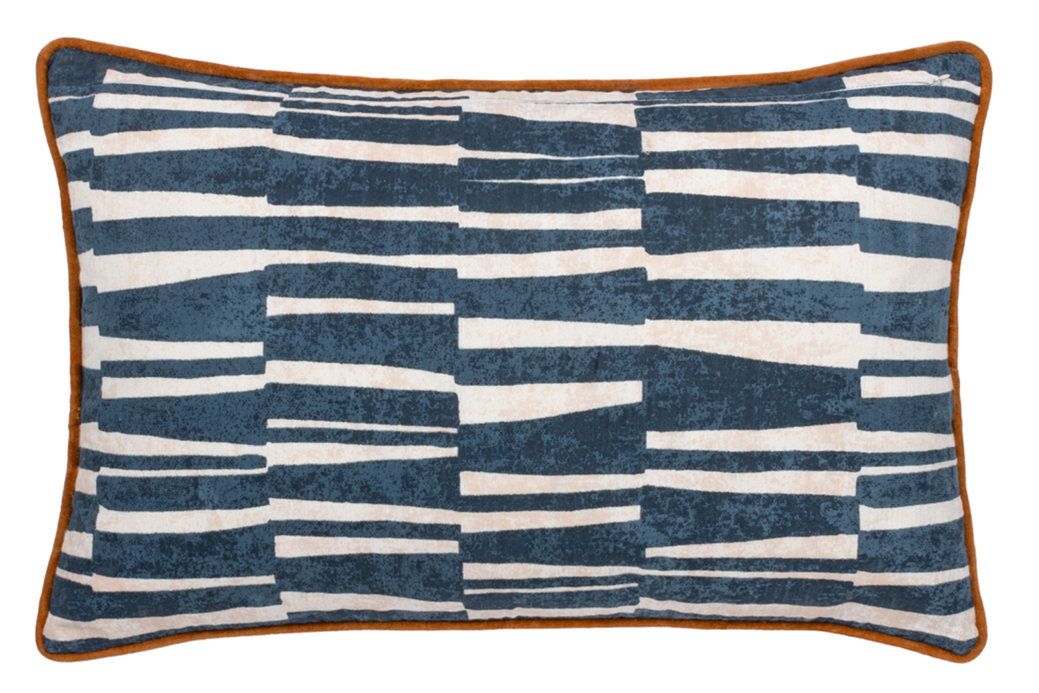 Piper Polyester Cushion | Dusk & Bronze | 40 X 60 cm