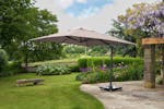 Charley Glow Parasol and Base | Taupe