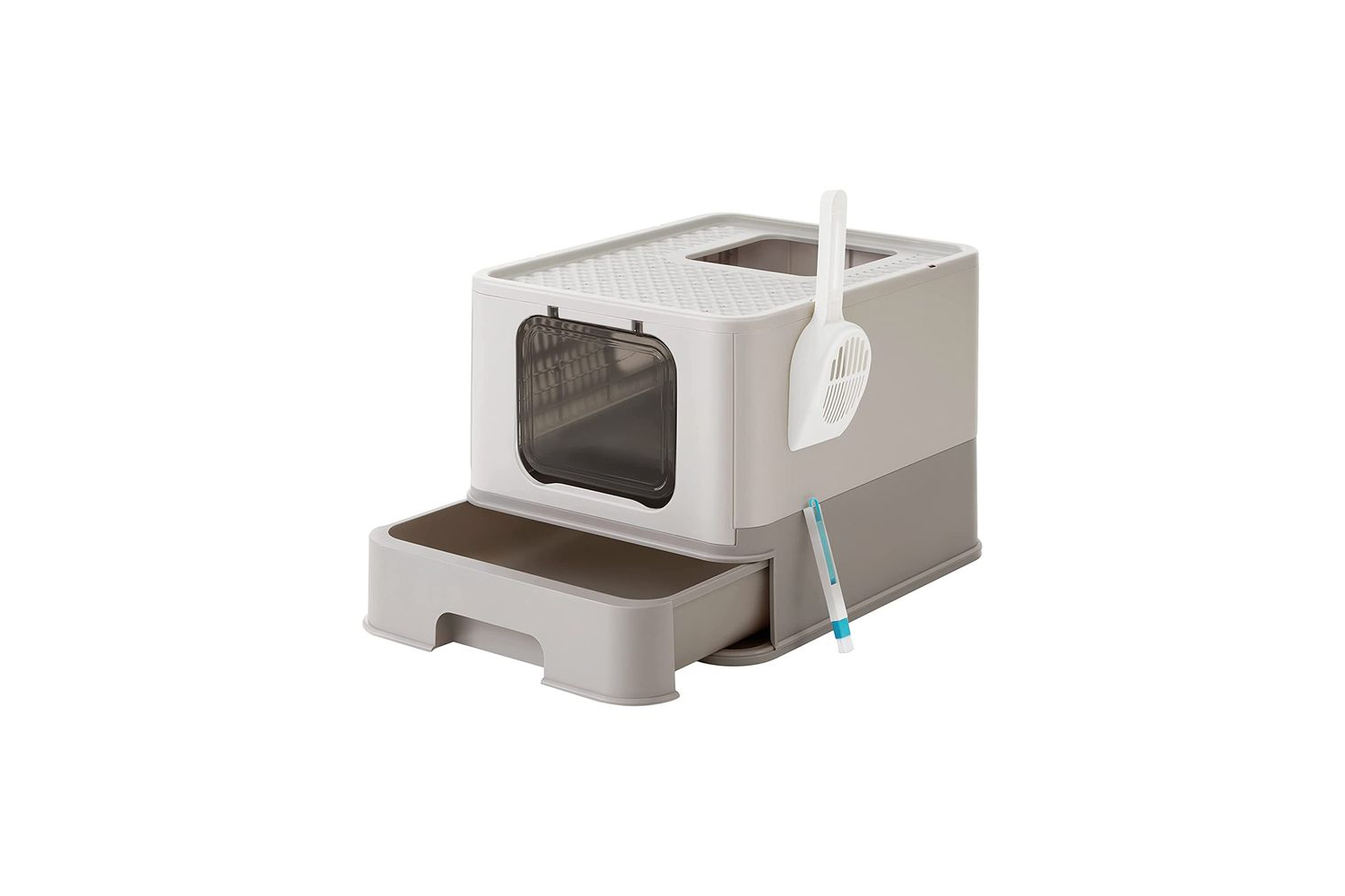 Feandrea Ppt001g01 - Foldable Pull-out Cat Litter Box