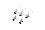 Songmics Clamp Hooks | Silver | 50 Pieces