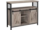 Songmics Vasagle Barn Storage Unit | Greige/black