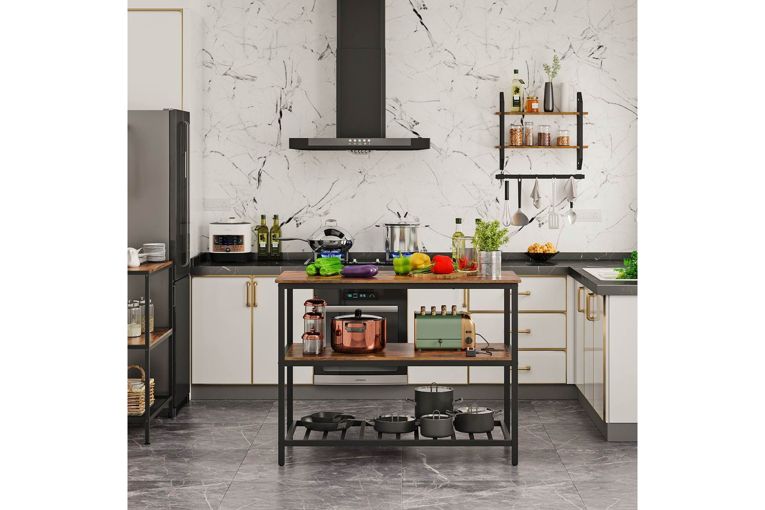 Vasagle Kki01bx - Kitchen Island