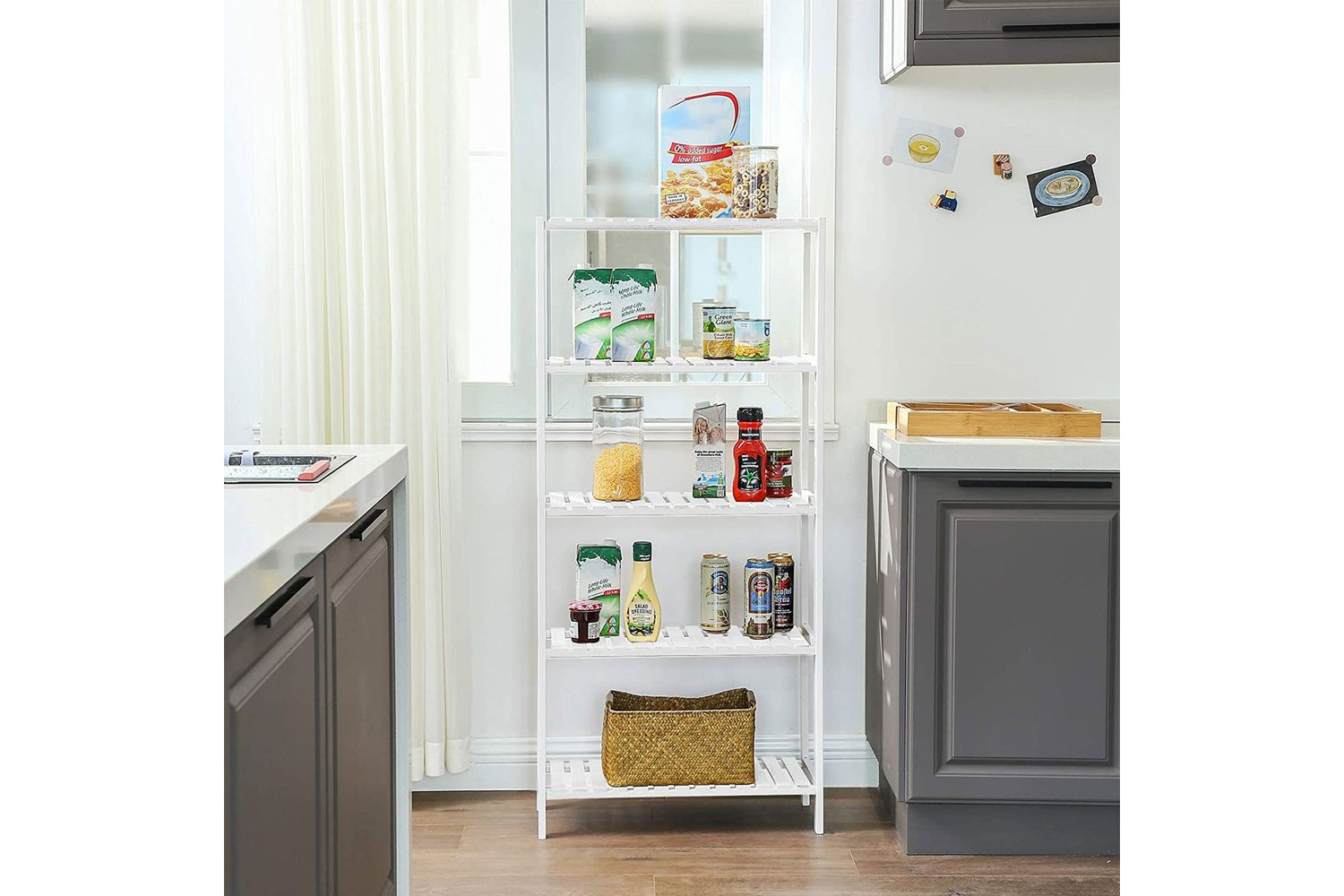 Songmics Bcb35wt - Bamboo Shelf