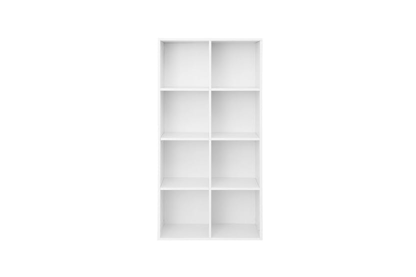 Songmics Vasagle Simple Shelf with 8 Compartments | White
