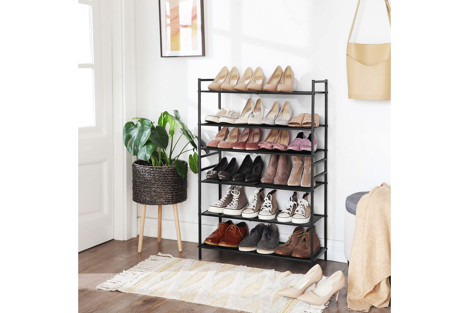 Songmics Lmr17bk - Shoe Rack