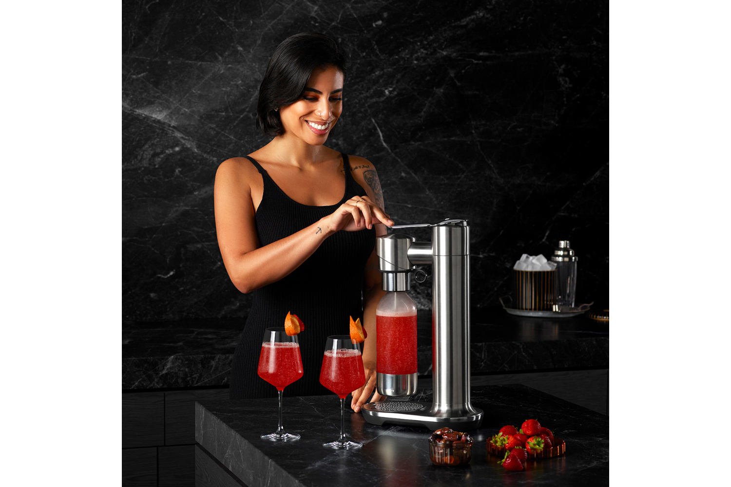 Sage The InFizz Fusion | Brushed Stainless Steel