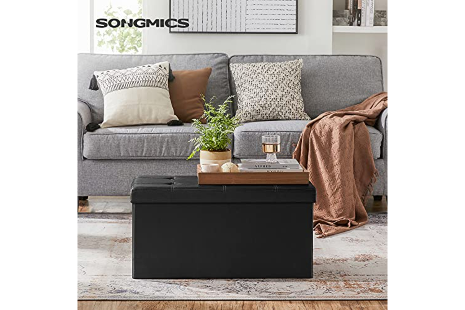 Songmics Lsf105 - Storage Ottoman