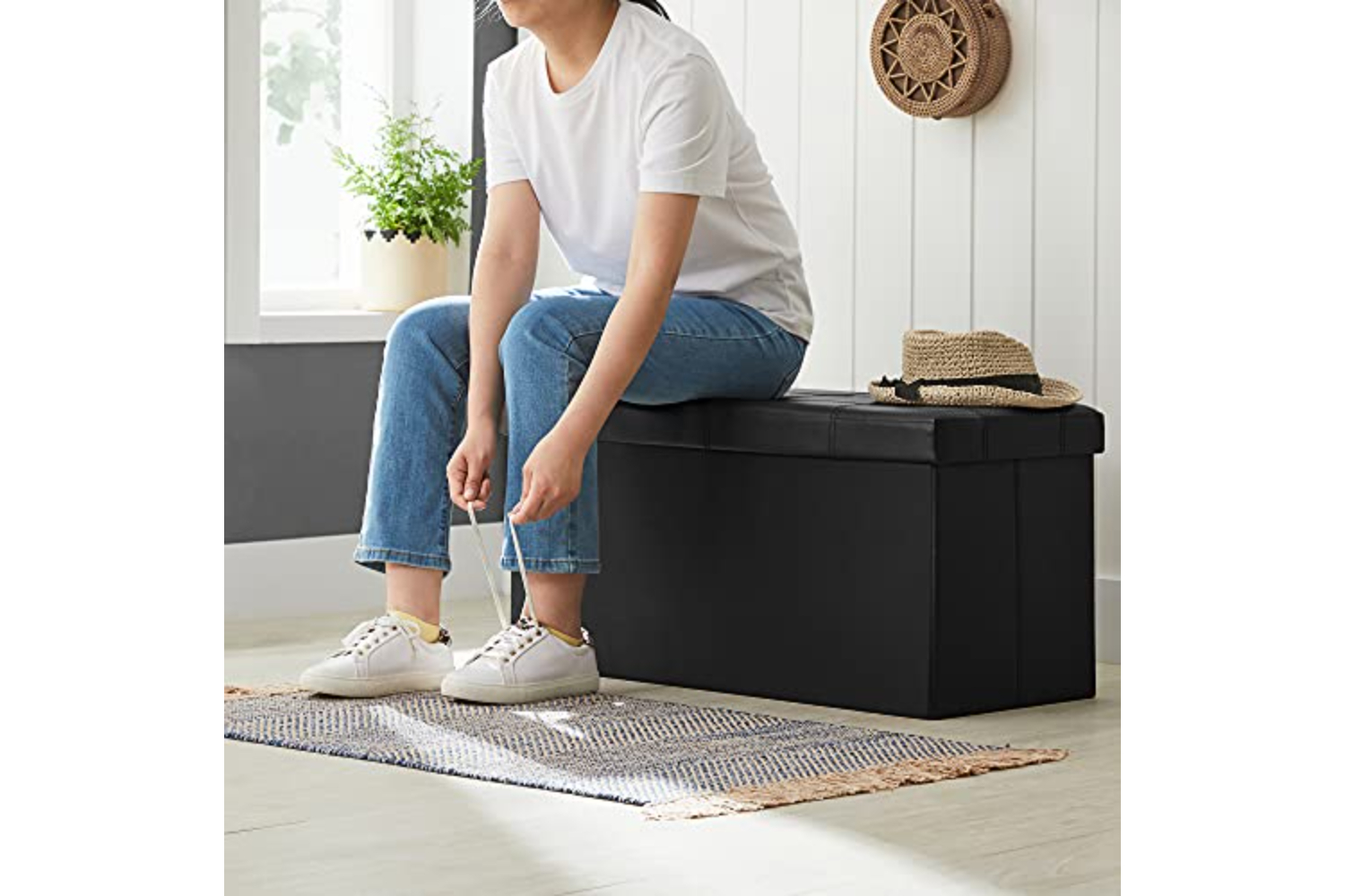 Songmics Lsf105 - Storage Ottoman