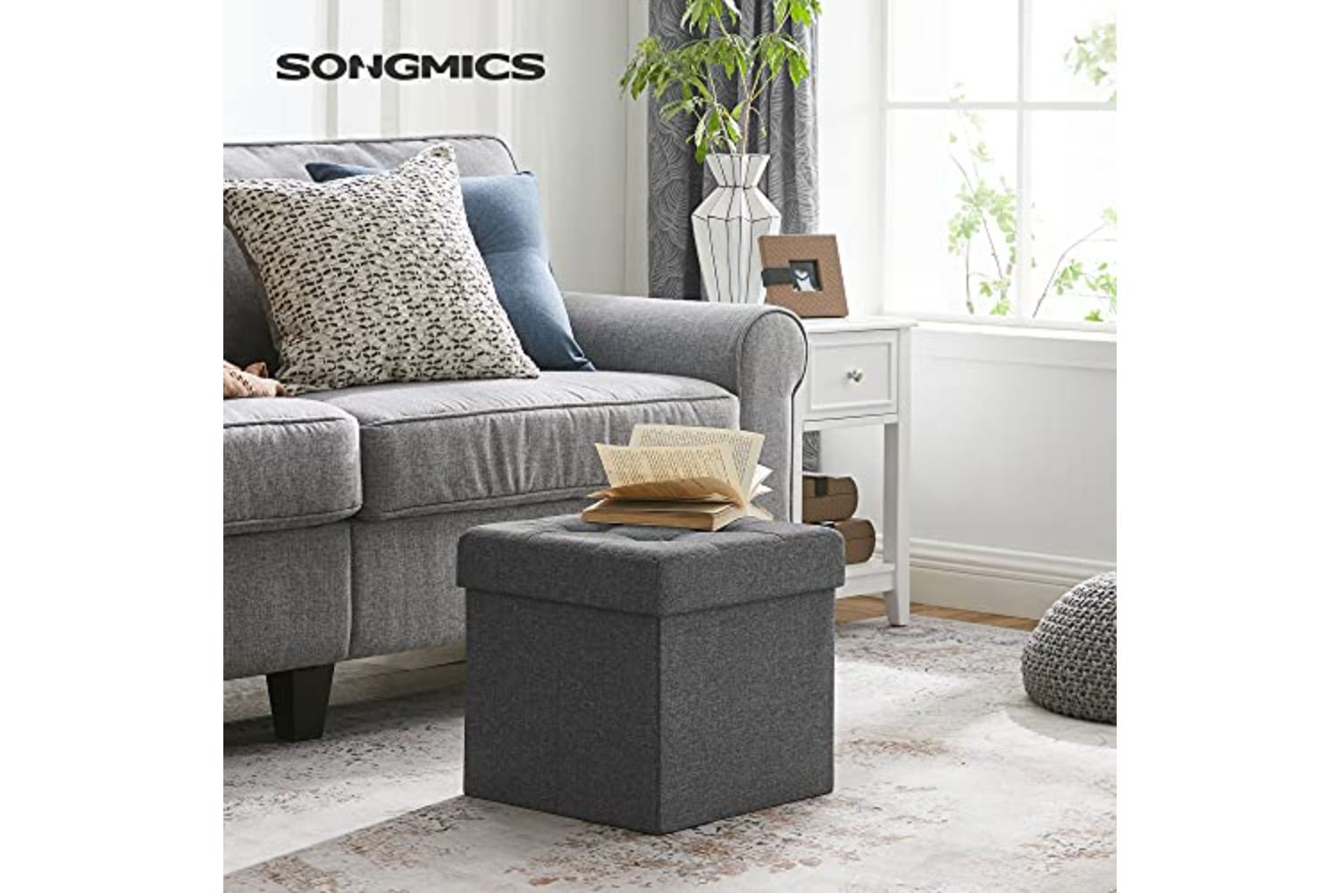 Songmics Lsf27z - Storage Ottoman
