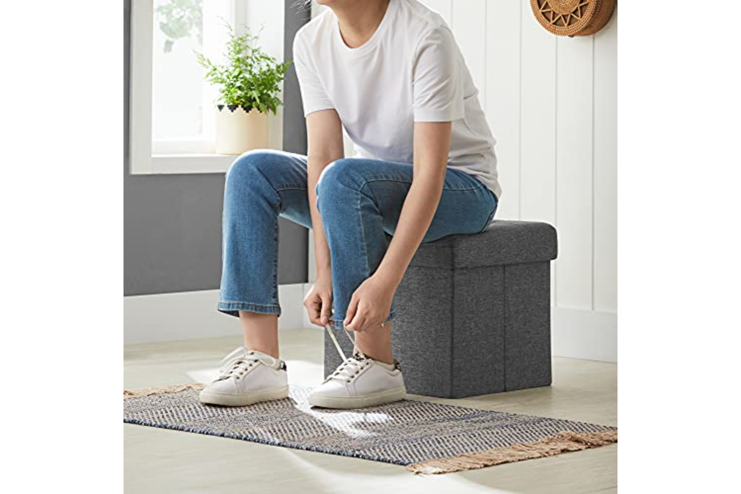 Songmics Lsf27z - Storage Ottoman