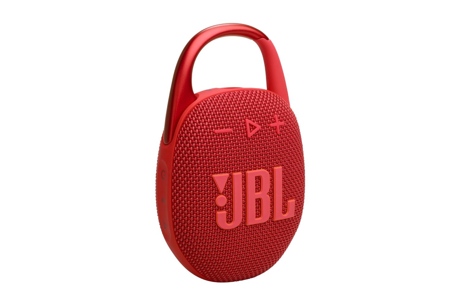 JBL Clip 5 Portable Bluetooth Speaker | Red
