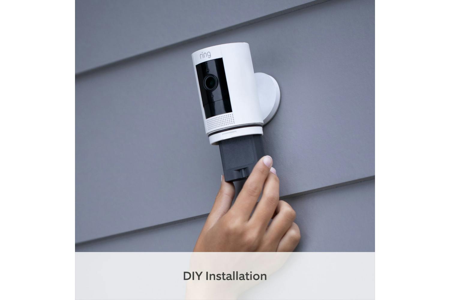 Ring Stick Up Outdoor Camera Battery Gen White Ireland