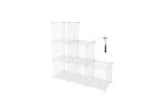 Songmics Plug-in Shelf 6 Grid Cubes | White