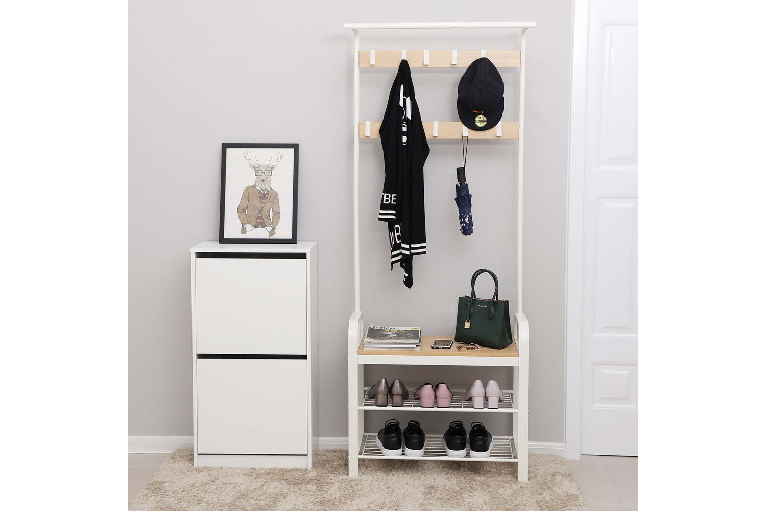 Vasagle Hsr40w - Clothes Horse