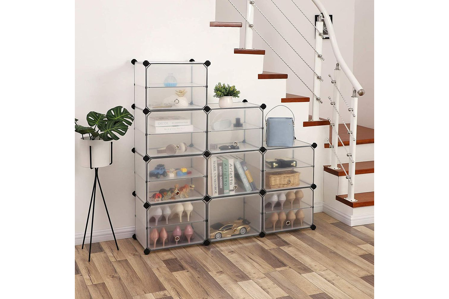 Songmics Lpc502w - Plastic Cube Storage