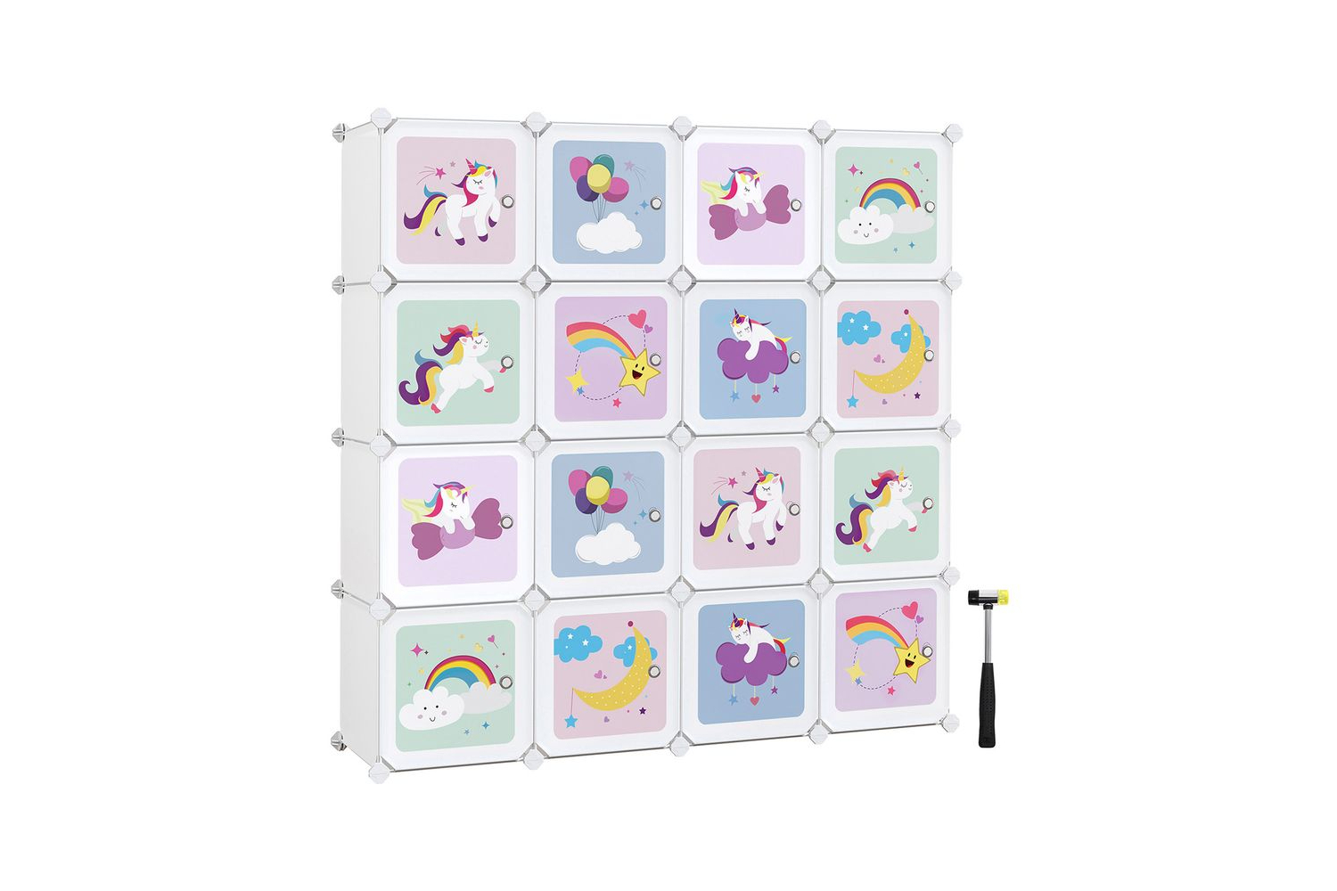 Songmics Lpc906w01 - Plastic Cube Storage