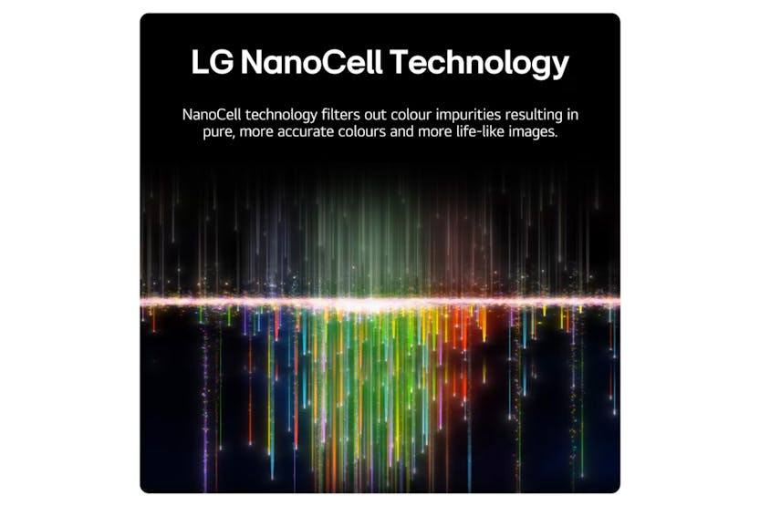 LG Nano81 55" 4K Ultra HD HDR Nanocell Smart TV (2024) | 55NANO81T6A.AEK