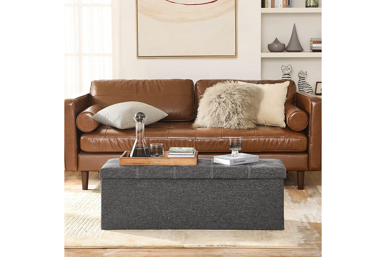 Songmics Lsf077g04v1 - Storage Ottoman