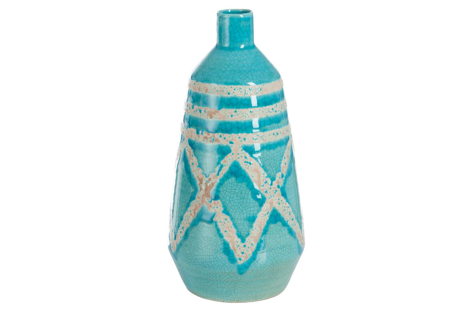 Vase Mexico Terrac Blue