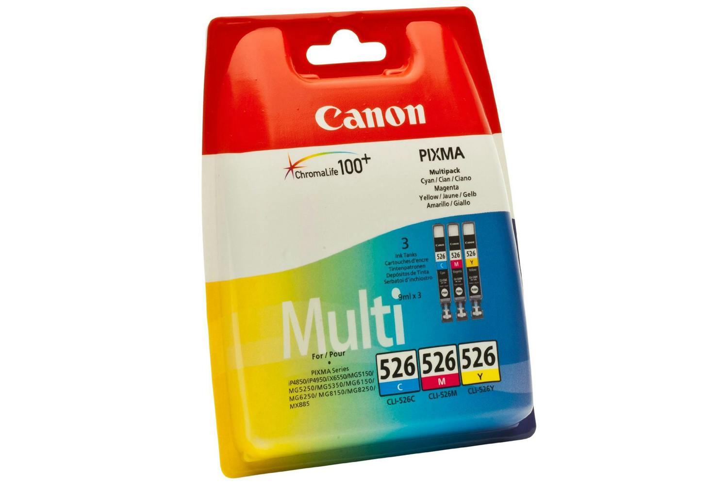 Canon CLI-526 3 Ink Combo Pack