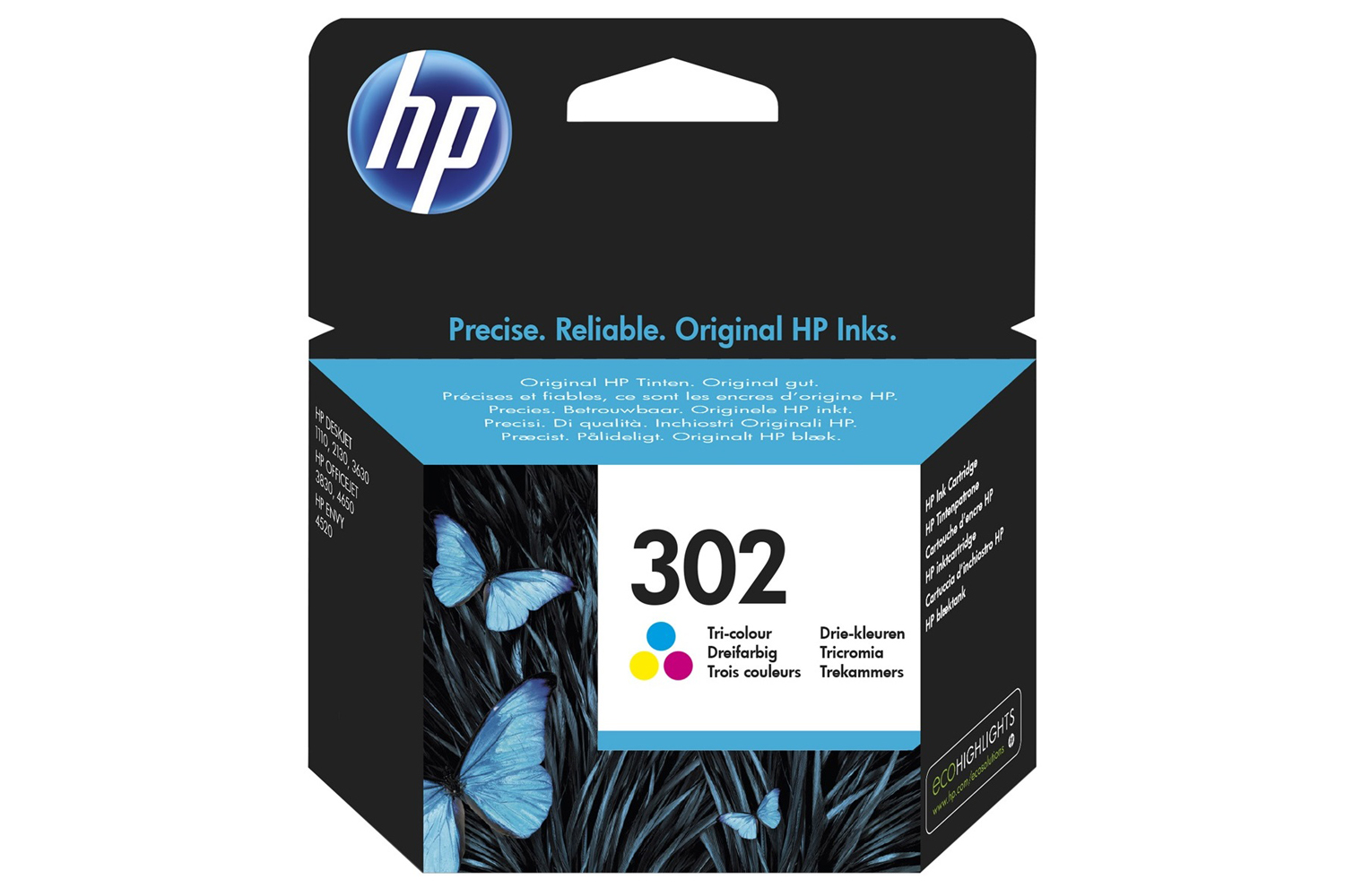 HP 302 Colour Ink