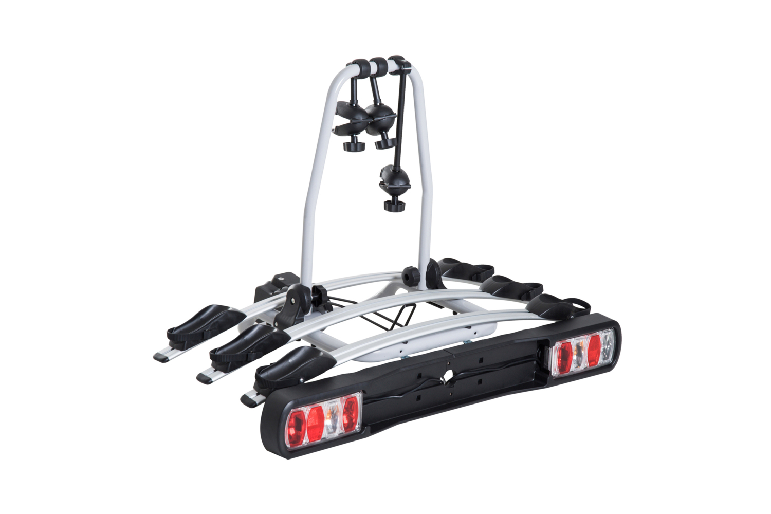Homcom Bicycle Carrier Rear Rack | Black/Silver